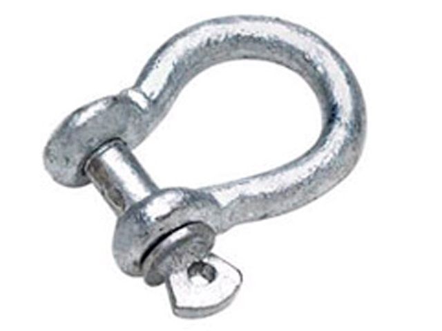 Manilha em Aço Galvanizado a Fogo Balão - 8mm - 32x16